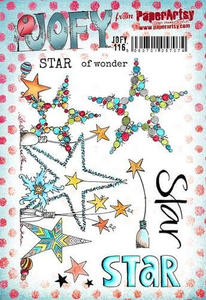 PaperArtsy Rubber Stamp Set Star of Wonder designed by Jo Firth-Young (JOFY116)