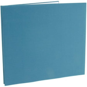 Colorbok- Expandable Post-bound Spine- 12in Fabric Album Lt. Teal (71848DA)