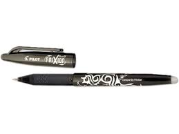 Pilot Frixion Ball Gel Ink Pen Black Fine 0.7 mm (31550)