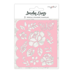 Maggie Holmes Garden Party Collection Flower Builder Stencils (34004907)