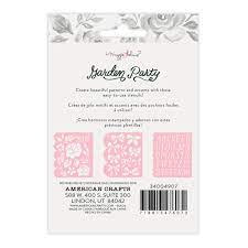 Maggie Holmes Garden Party Collection Flower Builder Stencils (34004907)