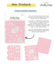 Load image into Gallery viewer, Maggie Holmes Garden Party Collection Flower Builder Stencils (34004907)
