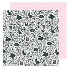 Maggie Holmes Garden Party Collection 12x12 Scrapbook Paper Garden Friends (34005517)