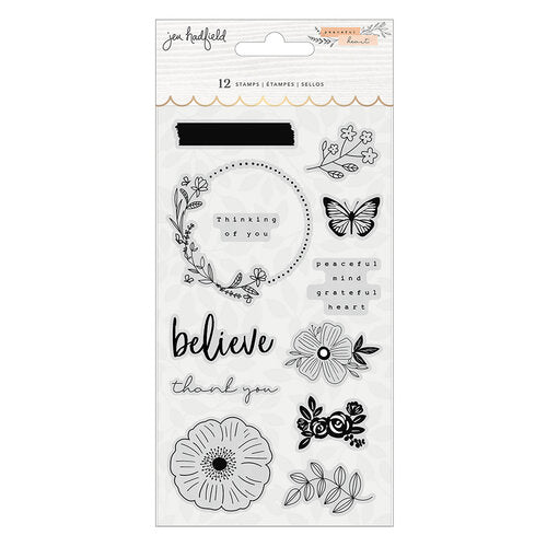 Jen Hadfield Peaceful Heart Clear Stamp Set (34008017)