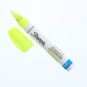 Sharpie Poster Paint Pen Fine Point Fluorescent Yellow