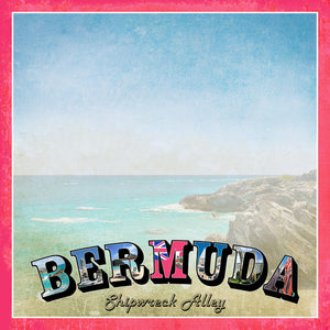 Scrapbook Customs Scrapbook Paper - 12" x 12" - Bermuda Paradise Vintage Paper (36361)