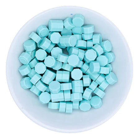 Spellbinders Paper Arts Sealed Collection Wax Beads Pastel Blue (WS-037)