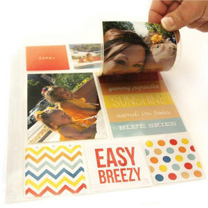 Simple Stories SNAP Studio Collection 3 x 4 Photo Flips 12 Pack (4067)