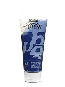 Pebeo Studio Acrylics- Prussian Blue Hue 56 (pebeo56)