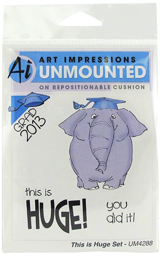 Art Impressions Stamp Set This is Huge (UM4288)