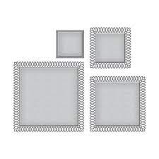 Spellbinders Cutting Dies Picot Petite Squares (S5-432)