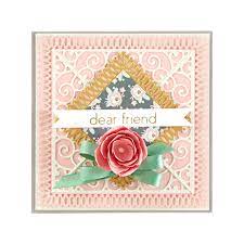 Spellbinders Cutting Dies Picot Petite Squares (S5-432)