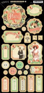 Graphic 45 Time to Celebrate Collection Chipboard 1 (4501016)