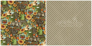 Graphic 45 12" x 12" Scrapbook Paper - Children's Hour Collection - August Montage (4501237)