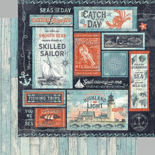 Load image into Gallery viewer, Graphic 45 Catch of the Day 12x12 Collection Pack (4502176)
