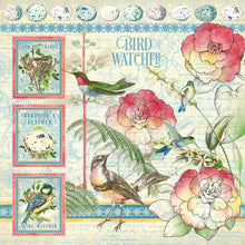 Load image into Gallery viewer, Graphic 45 Bird Watcher Collection 12X12 Scrapbook Paper - Bird Watcher (4502202)
