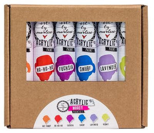 Art by Marlene Acrylic Paint Set Moody (ABM-ES-ACP102)