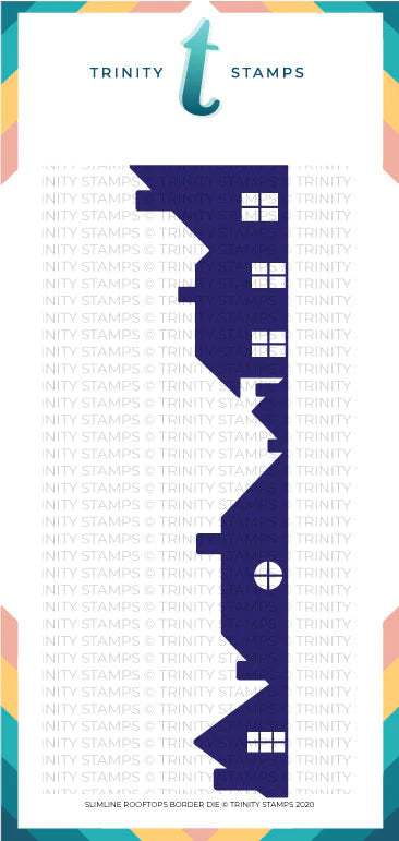 Trinity Stamps Die Set Rooftops Border (TMD-049)