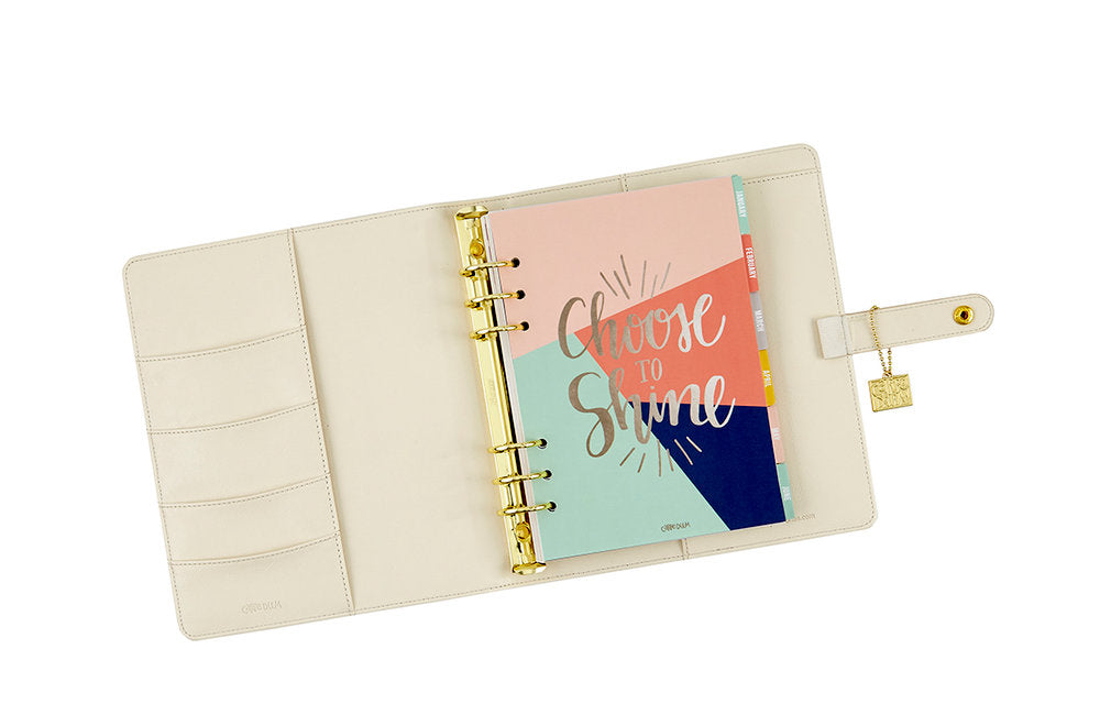 Carpe Diem A5 Planner Ivory