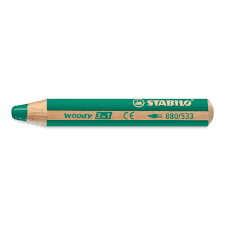 Stabilo Woody 3 in 1 Dark Green (880/533)