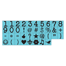 Prima Press Number Stamp Set (560874)