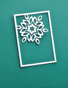 Birch Press Design Mini Snowflake Frame Layer A (57391)