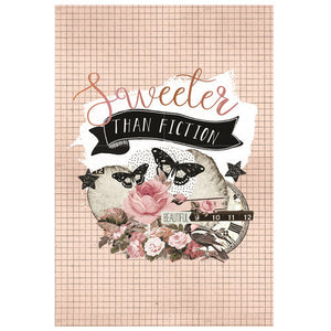 Prima Amelia Rose Journaling Notecards with Foil (596842)