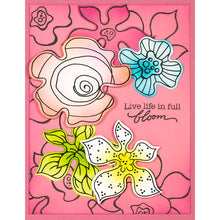 Load image into Gallery viewer, Stampendous Fran&#39;s Clear Stamp &amp; Die Set Floral Bouquet (DCP1022)
