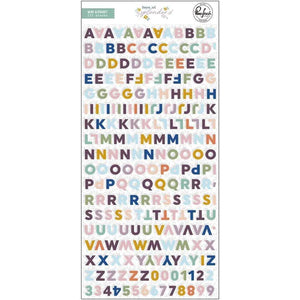 PInkfresh Studio Days of Splendor Collection Mini Alphabet Stickers (PFRC601020)