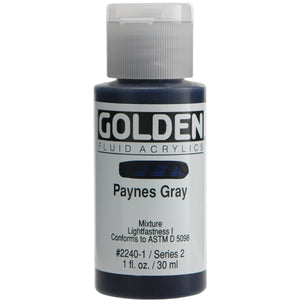 Golden Fluid Acrylics Paynes Gray (2240-1)