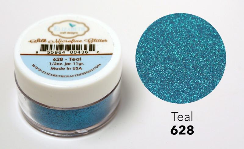 Elizabeth Craft Designs Silk Microfine Glitter Teal (628)