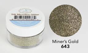 Elizabeth Craft Designs Silk Microfine Glitter - Miner's Gold (643)