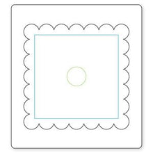 Load image into Gallery viewer, Sizzix Bigz Clear Die Square Scallop (655776)
