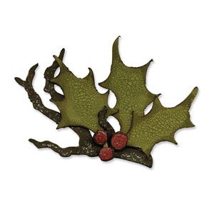 Sizzix Bigz Die Holly Branch by Tim Holtz (657468)