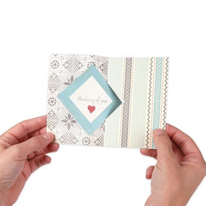 Sizzix Movers & Shapers L Die Diamond Flip-its Card (657587)