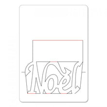 Load image into Gallery viewer, Sizzix Pop &#39;n Cuts Magnetic Insert Die Phrase Noel 3-D Pop-Up by Karen Burniston (658046)
