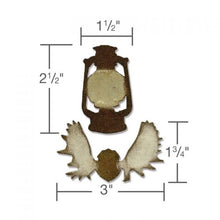 Load image into Gallery viewer, Sizzix Movers &amp; Shapers Mini Lantern &amp; Antlers by Tim Holtz (658774)
