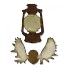 Load image into Gallery viewer, Sizzix Movers &amp; Shapers Mini Lantern &amp; Antlers by Tim Holtz (658774)
