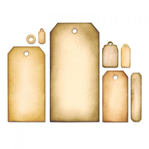 Sizzix Framelits Die Set Tag Collection by Tim Holtz (658784)