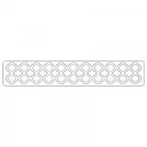 Sizzix Sizzlits Decorative Strip Die Label Trellis designed by Karen Burniston (658787)