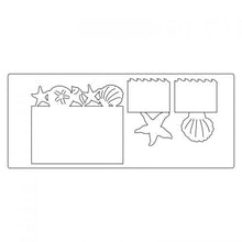 Load image into Gallery viewer, Sizzix Card &amp; Mini Cards Die Seashells &amp; Starfish (660353)
