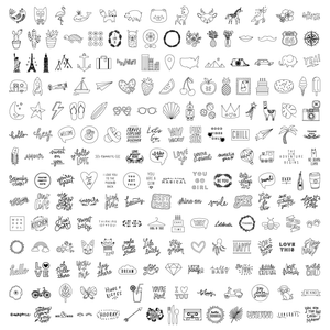 We R Memory Keepers Foil Quill Icons and Words Design Drive (660688)