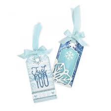 Sizzix Thinlits Die Set Tag with Snowflakes by Katelyn Lizaroi (663158)