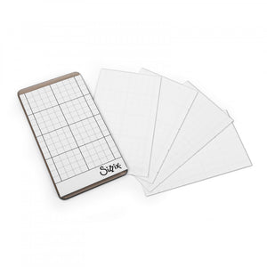 Sizzix Tim Holtz Accessory Sticky Grid Sheets, 2 5/8" x 4 5/8", 5 Pack (663534)