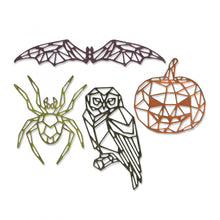 Load image into Gallery viewer, Sizzix Tim Holtz Thinlits- Geo Halloween (664208)
