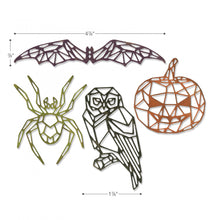 Load image into Gallery viewer, Sizzix Tim Holtz Thinlits- Geo Halloween (664208)
