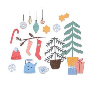 Sizzix Thinlits Dies Christmas Cheer (664497)