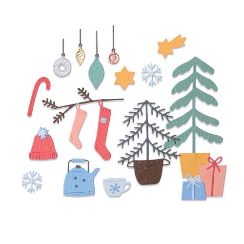 Sizzix Thinlits Dies Christmas Cheer (664497)