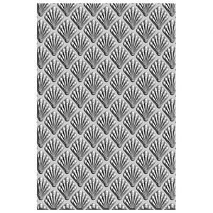 Sizzix 3-D Textured Impressions Embossing Folder Shells by Jessica Scott (664514)