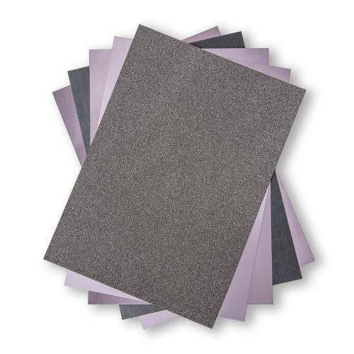 Sizzix Surfacez Opulent Cardstock Charcoal (664536)